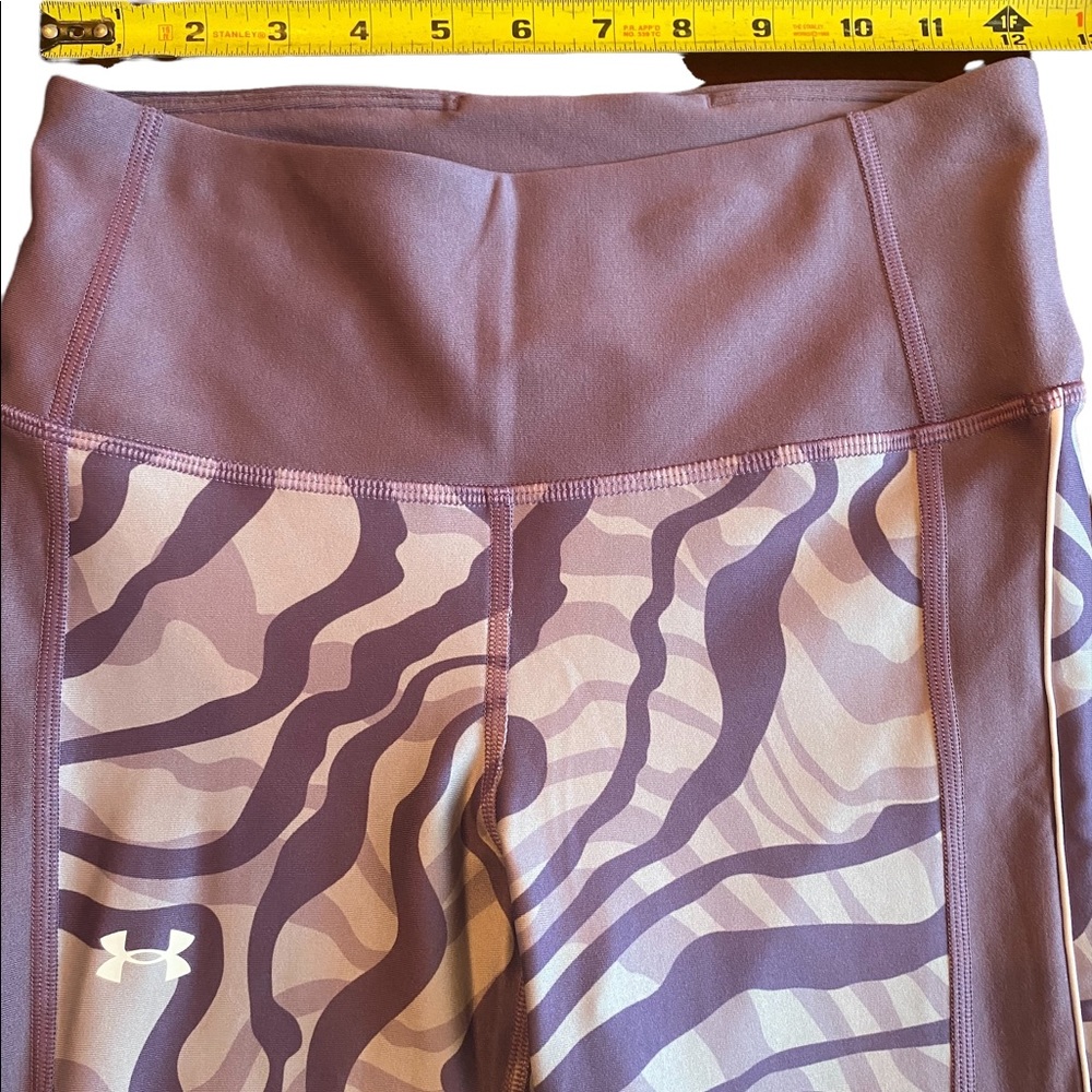 Under Armour Purple Patterned Compression Leggings - image 8